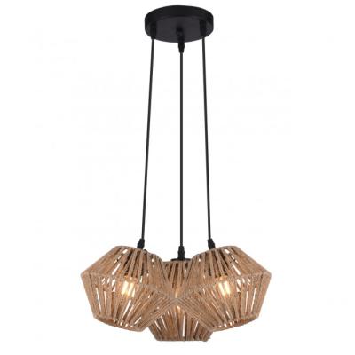 Colgante 3l Burt Cuerda 3 X 60w E 27