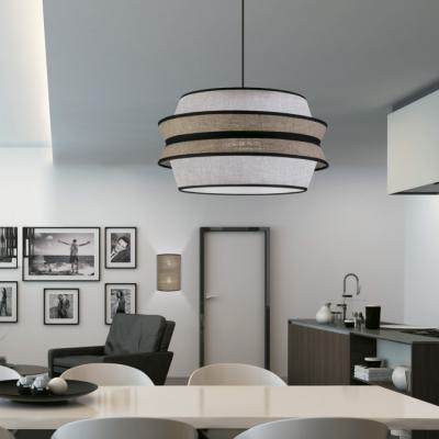 Colgante Flavia Vison Tostado 1 X 60w E 27 1