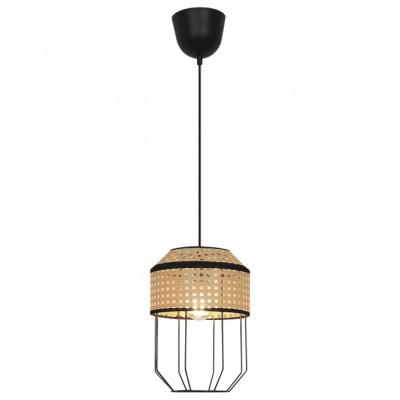 Colgante Ponsa Negro Rejilla 1 X 60w E 27