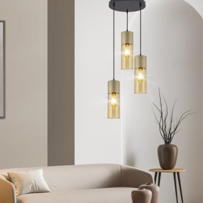 Redondo 3l Derek Oro Ambar 3 X 60w E 27 1