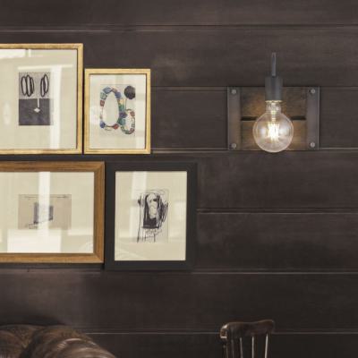 Aplique Mester Plata Antigua 1 X 60w E 27 1